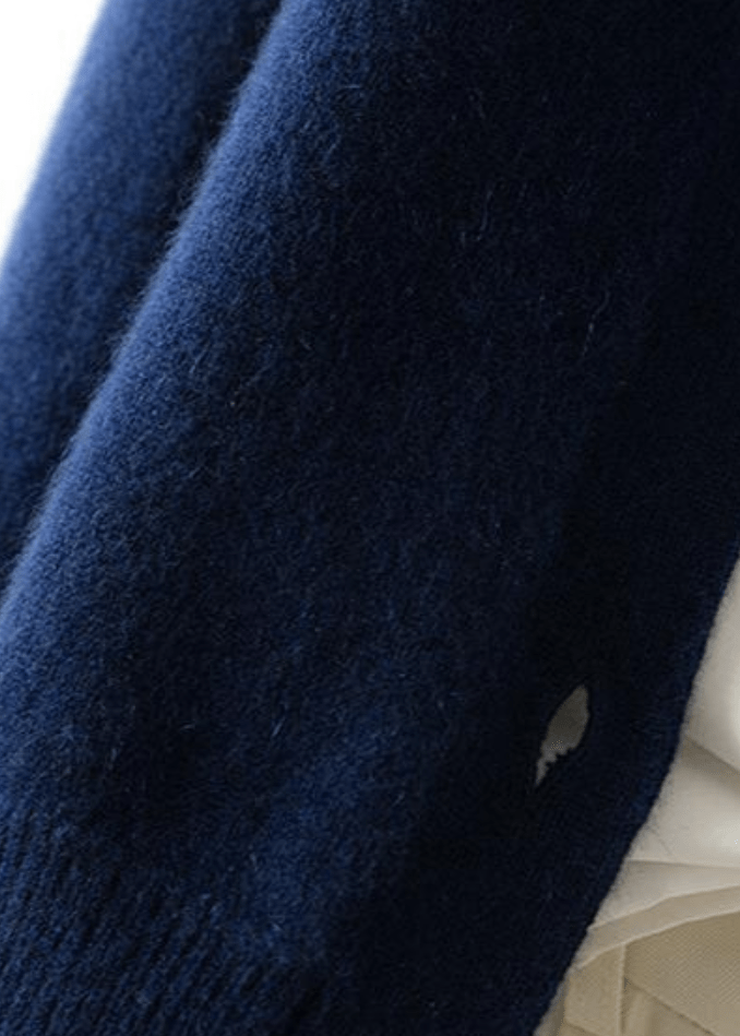 INGRID - GEBREID VEST MET ELEGANTE KNOPEN
