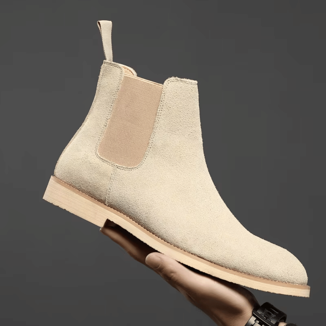 MAX - CHELSEA-BOOTS VAN SUÈDE