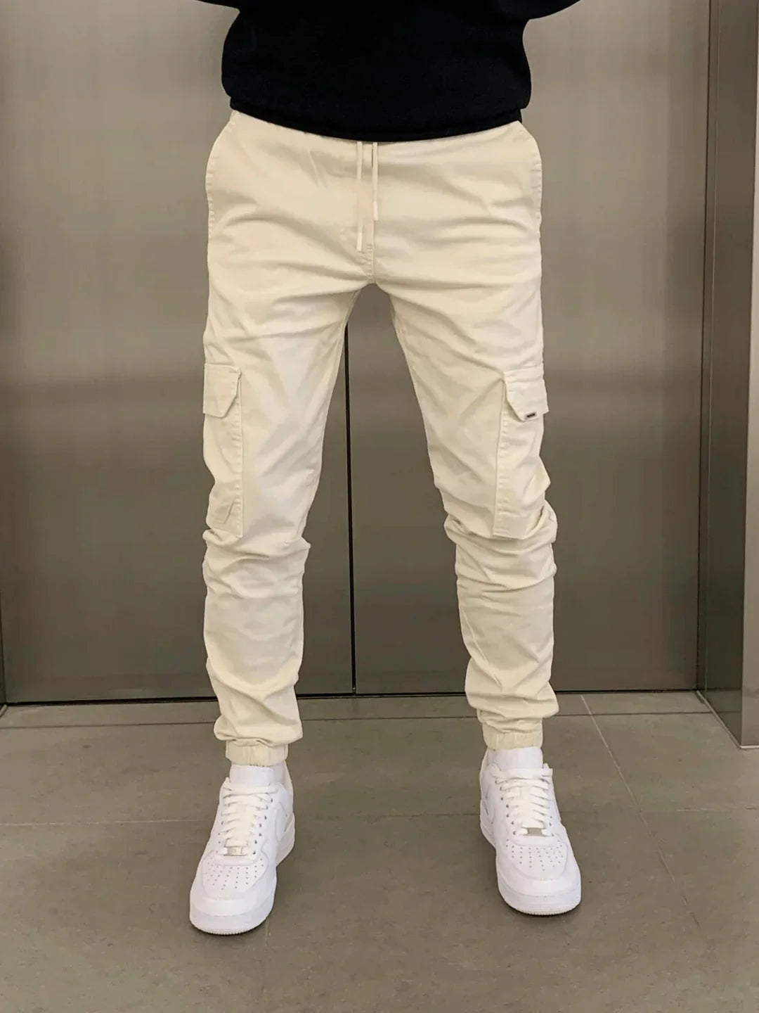GERALD - SLIM FIT CARGO BROEK