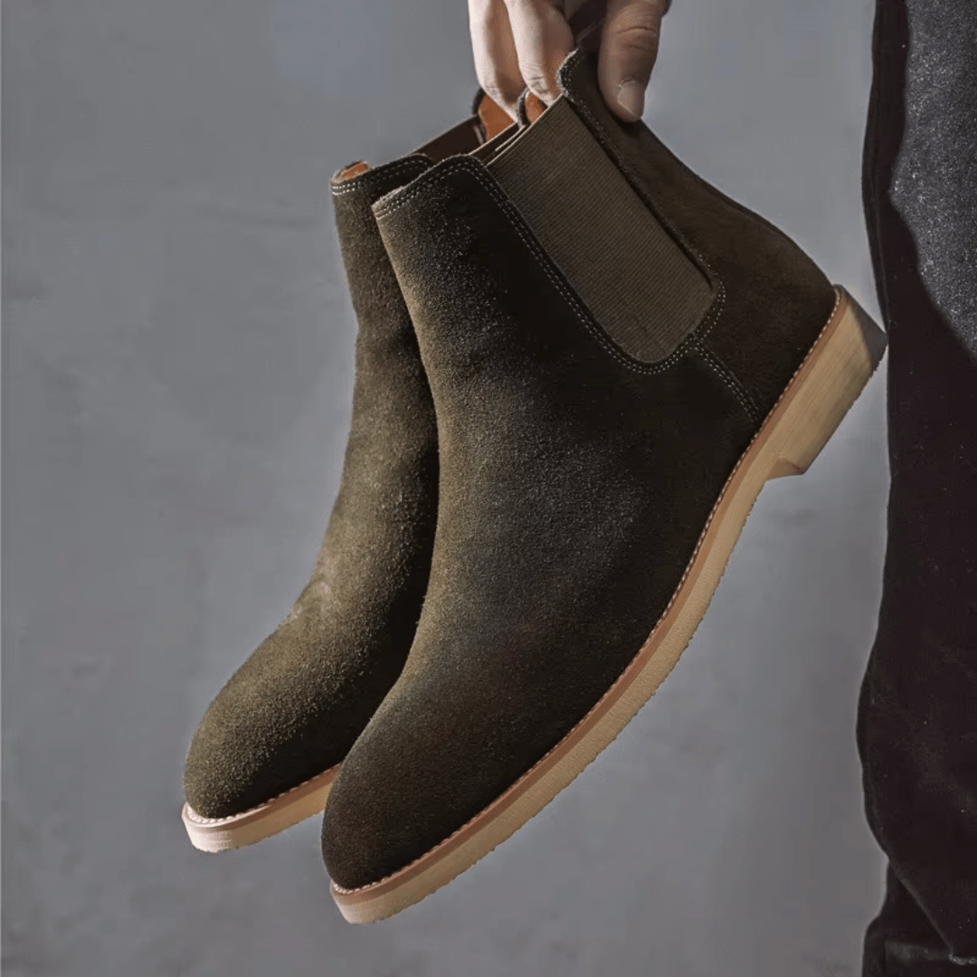 MAX - CHELSEA-BOOTS VAN SUÈDE