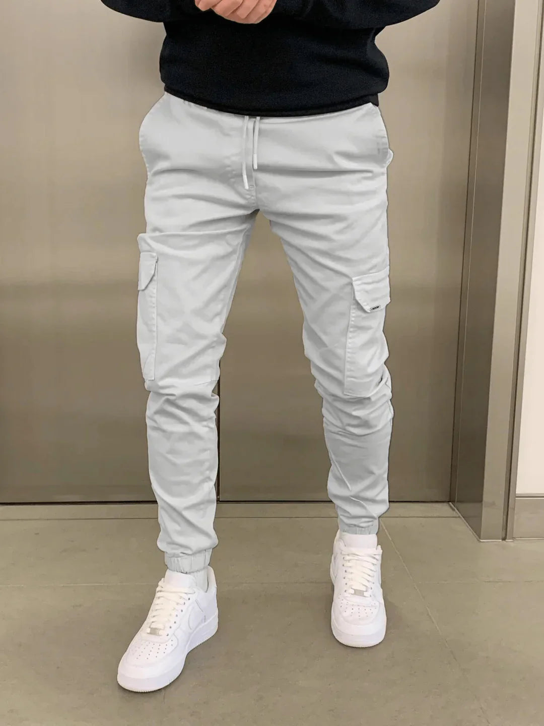 GERALD - SLIM FIT CARGO BROEK