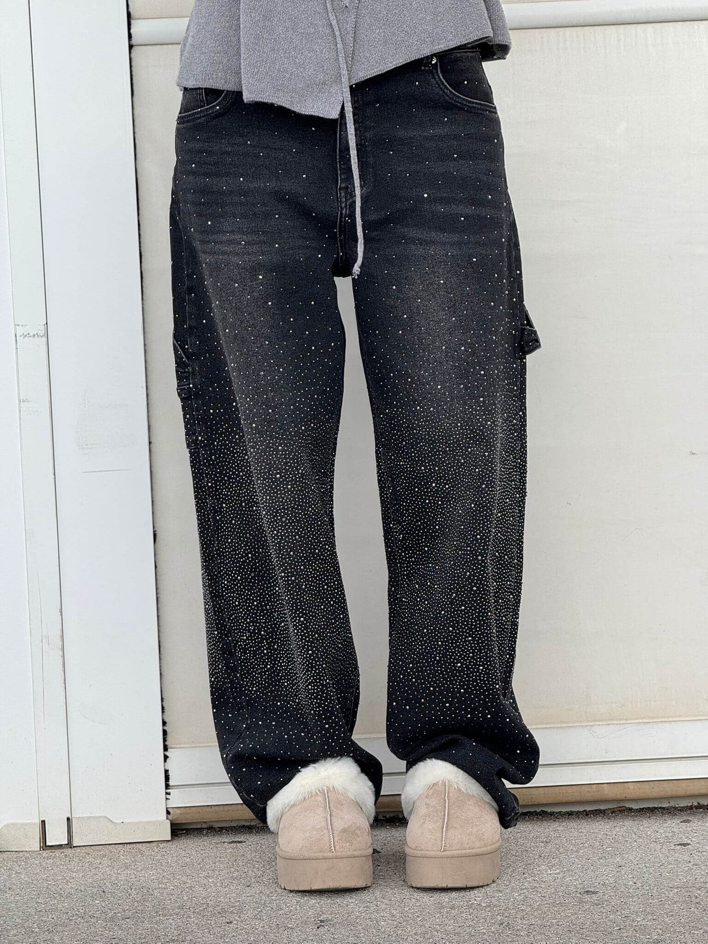 RUBY - JEANS MET DIAMANTEN