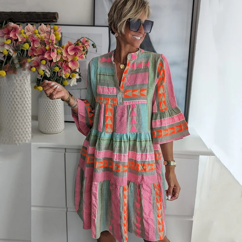 PARIS - ELEGANTE LENTE JURK