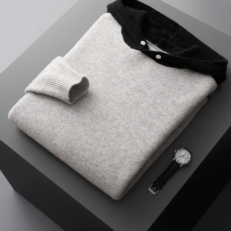 HARDY - TRUI MET CAPUCHON 100% KASJMIER