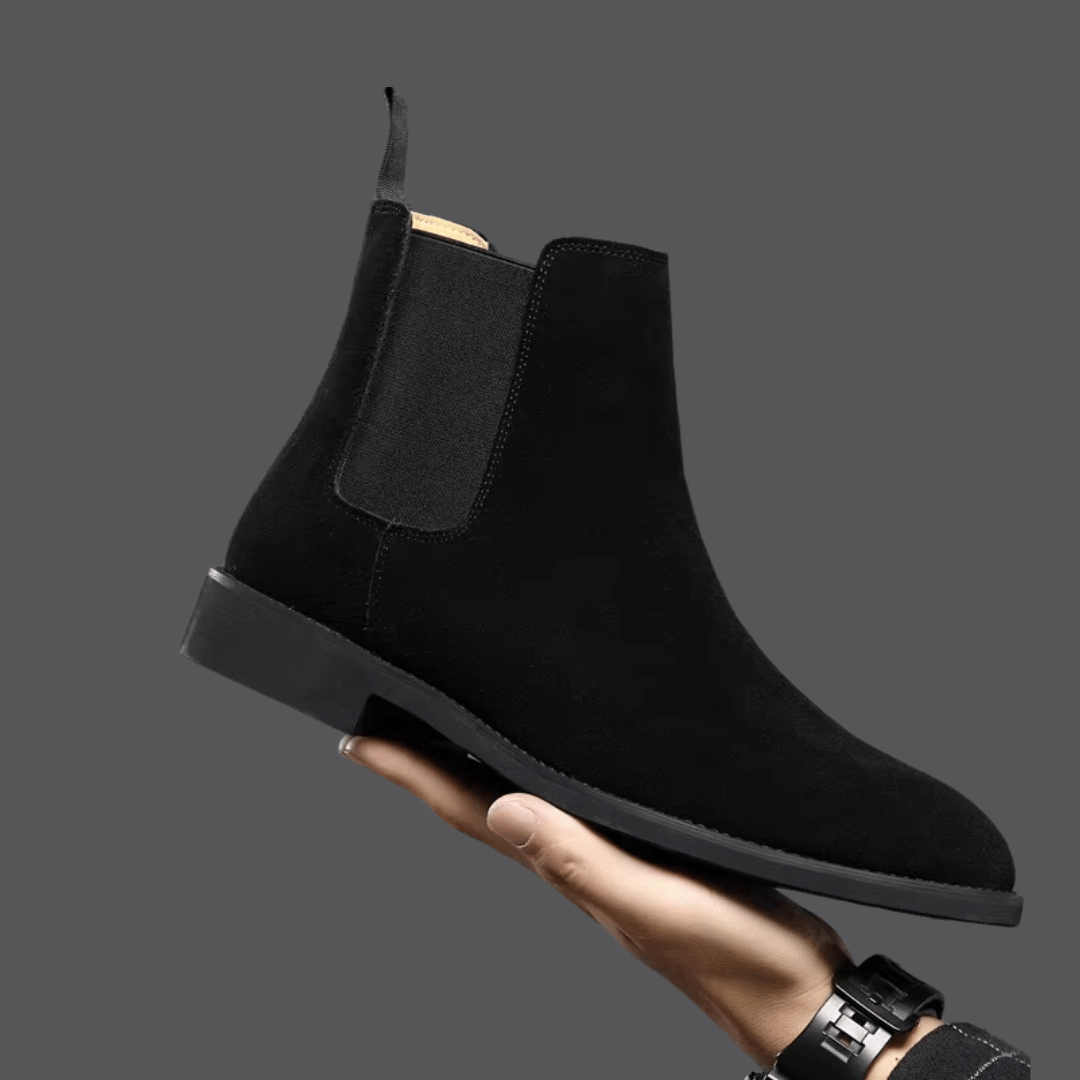 MAX - CHELSEA-BOOTS VAN SUÈDE