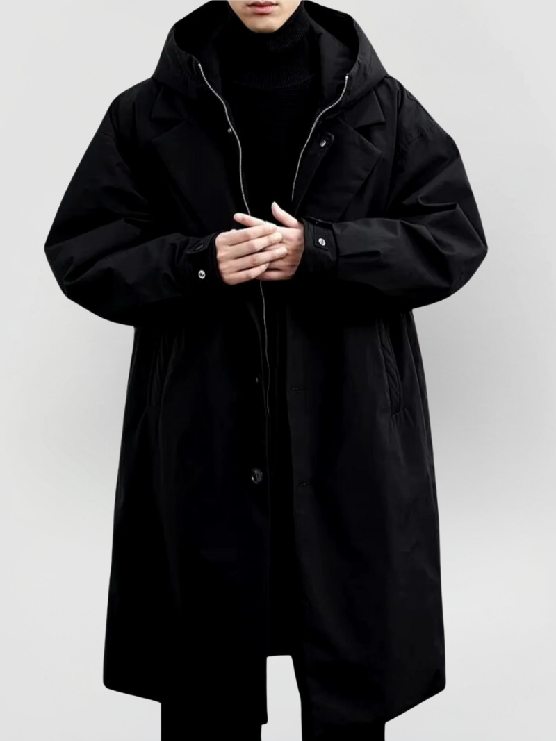 THOMAS - KLASSIEKE TRENCHCOAT MET CAPUCHON