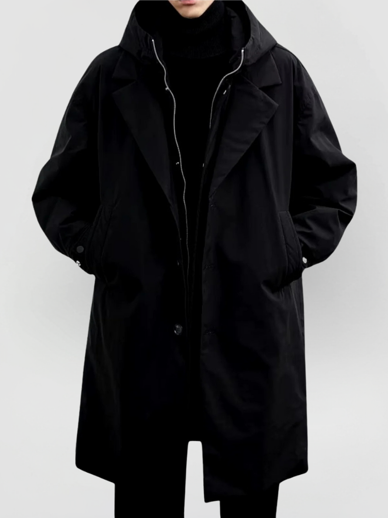 THOMAS - KLASSIEKE TRENCHCOAT MET CAPUCHON