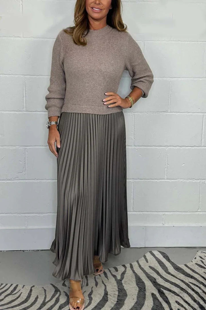 GUL - LANGE ELEGANTE ROK