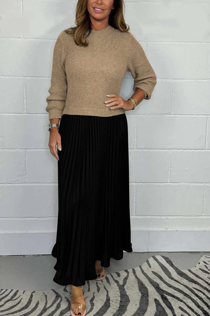 GUL - LANGE ELEGANTE ROK