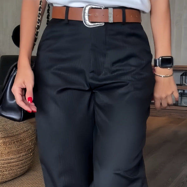 MATHILDA - GESTREEPTE PANTALON