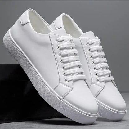 FABRICE - LEREN SNEAKERS