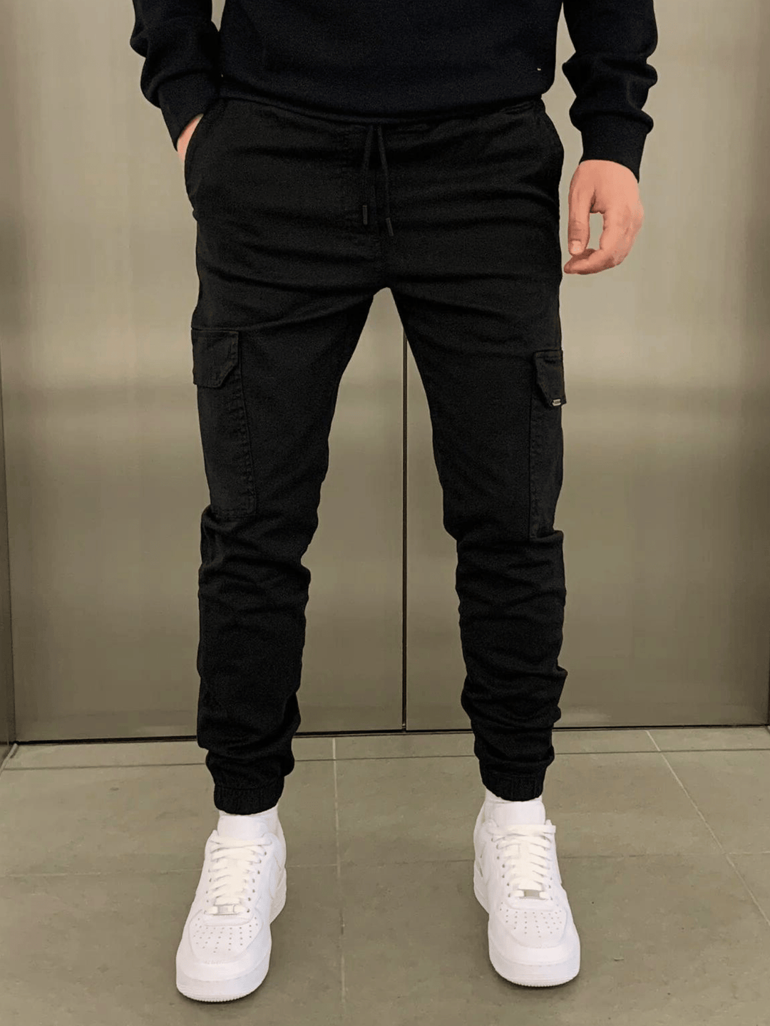 GERALD - SLIM FIT CARGO BROEK