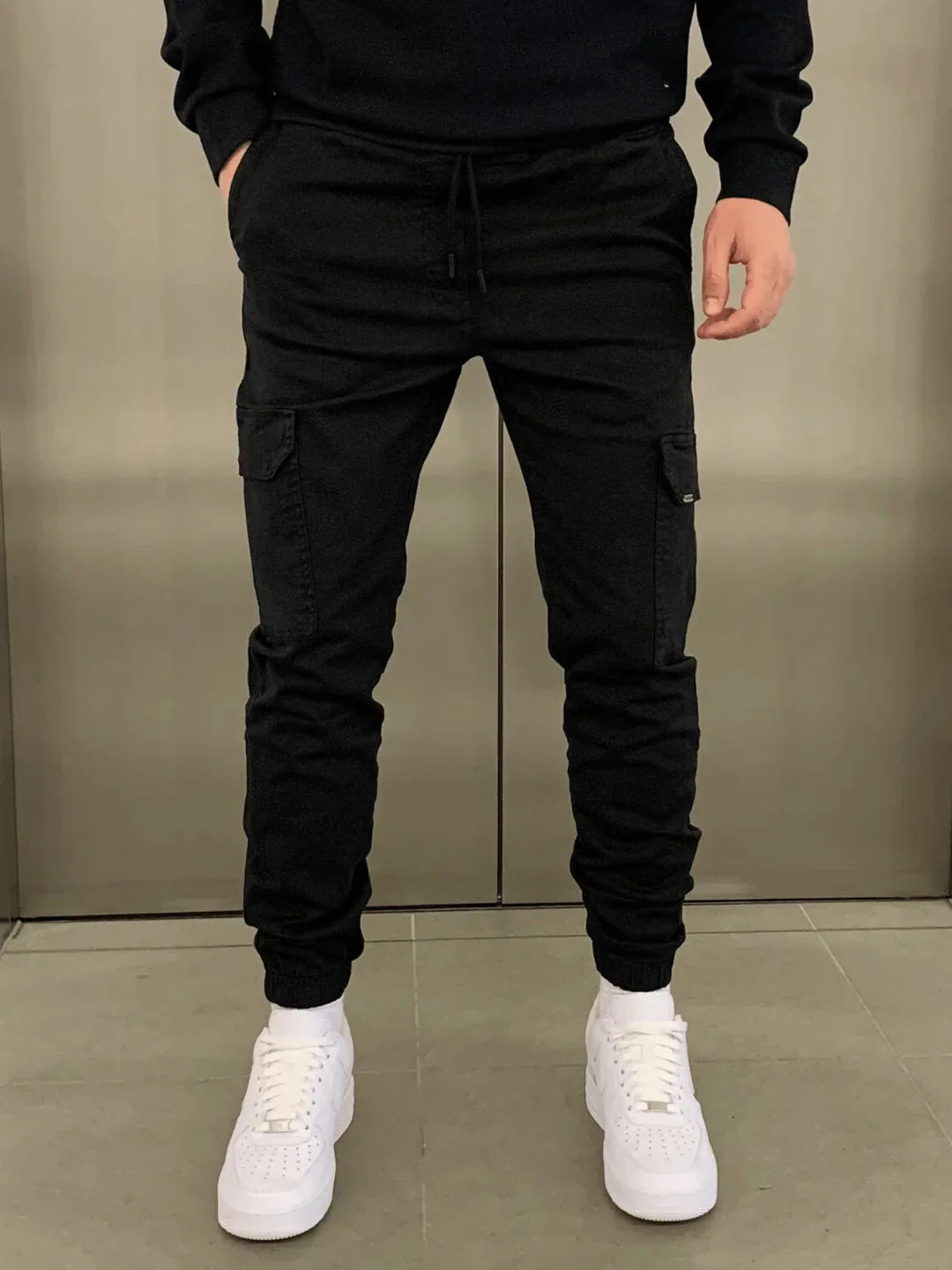 GERALD - SLIM FIT CARGO BROEK