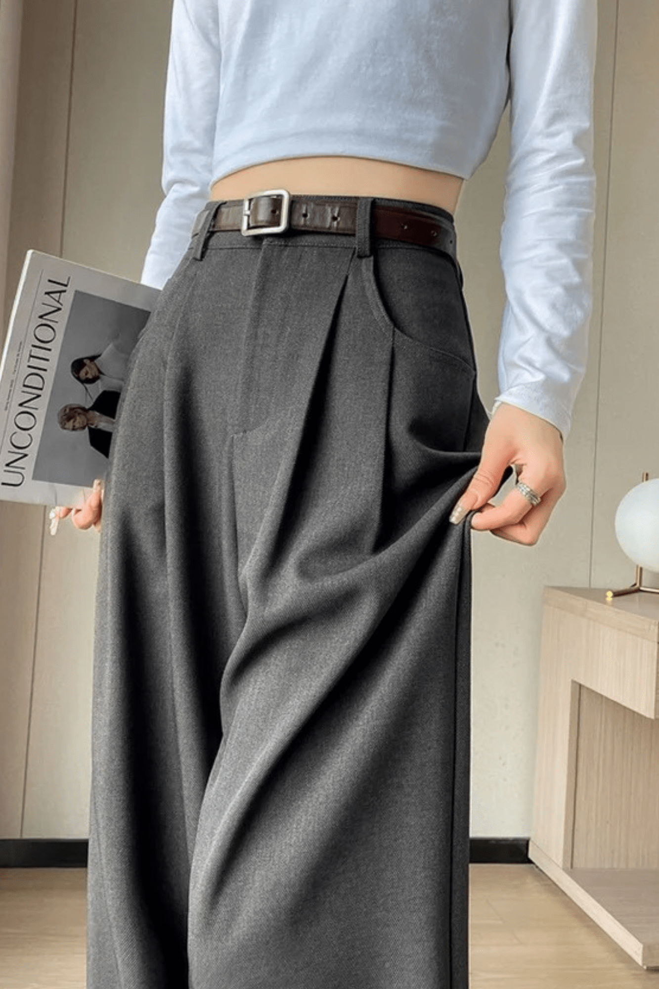 JANZ - WIJDE PANTALON