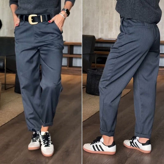 NOVA - GESTREEPTE SHAPING BROEK