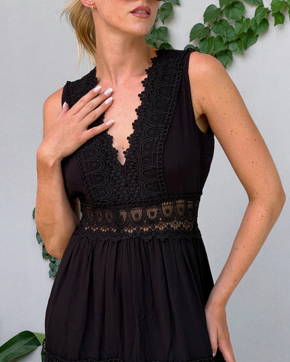 MILOU - ELEGANTE JURK VAN KANT