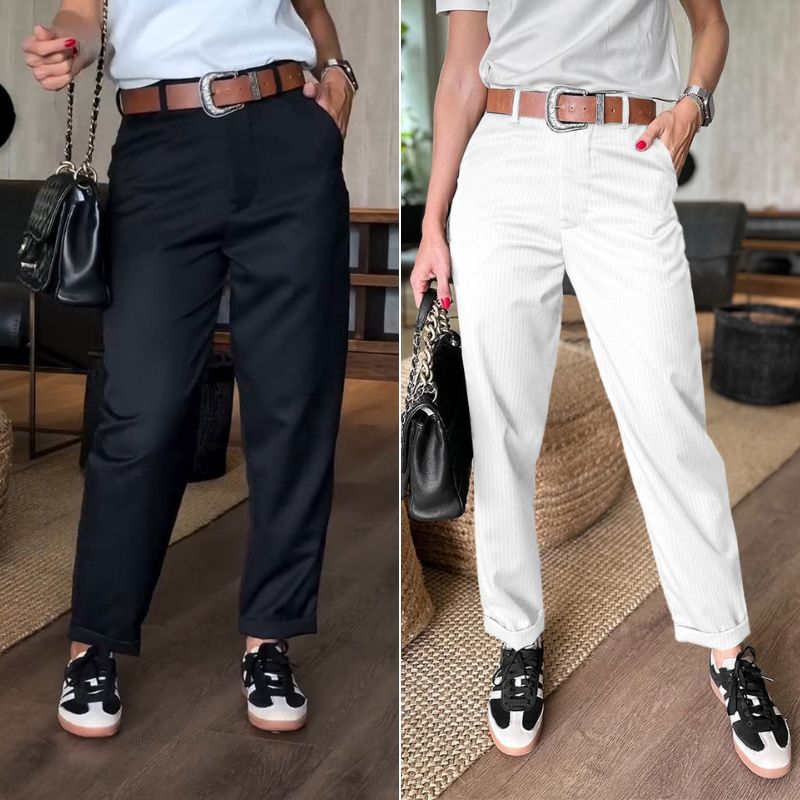 NOVA - GESTREEPTE SHAPING BROEK