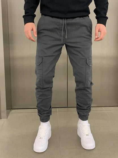 GERALD - SLIM FIT CARGO BROEK