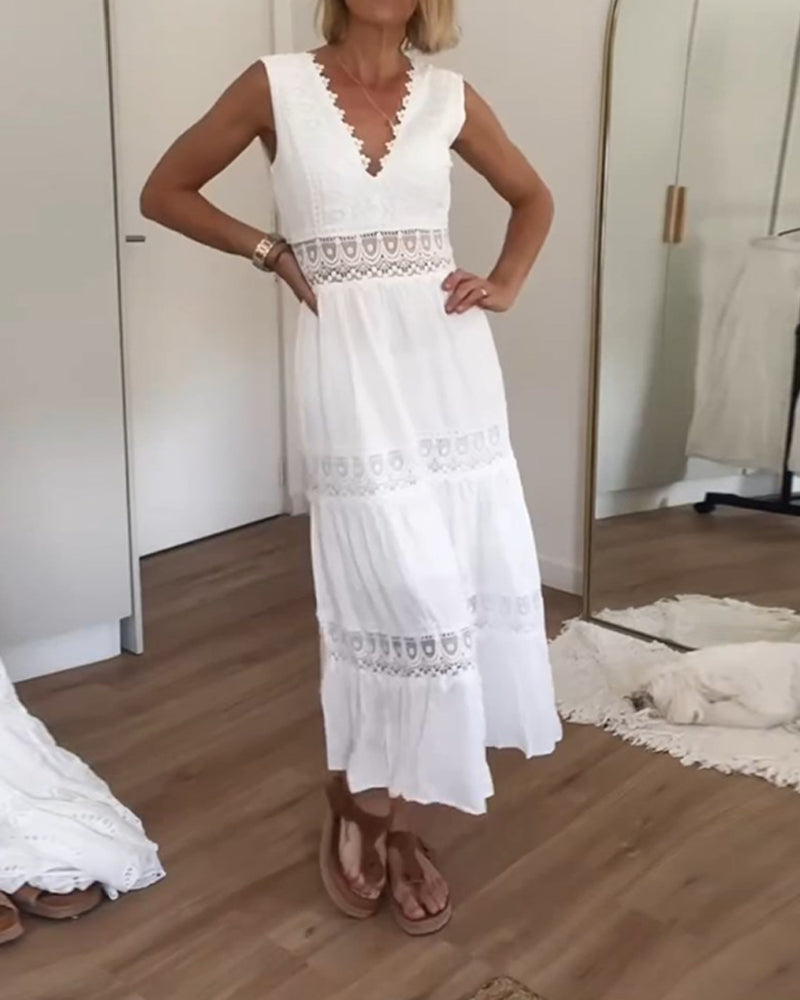 MILOU - ELEGANTE JURK VAN KANT