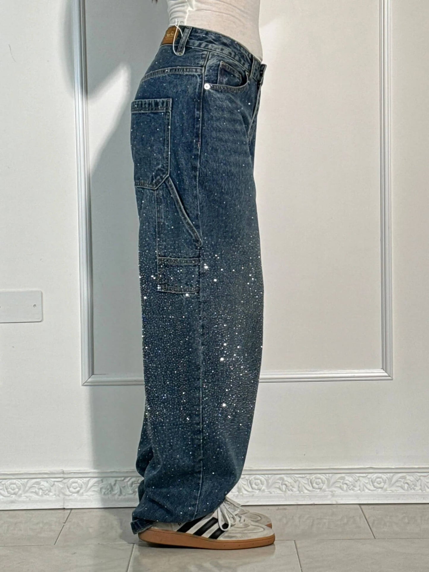 RUBY - JEANS MET DIAMANTEN