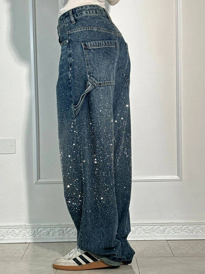 RUBY - JEANS MET DIAMANTEN