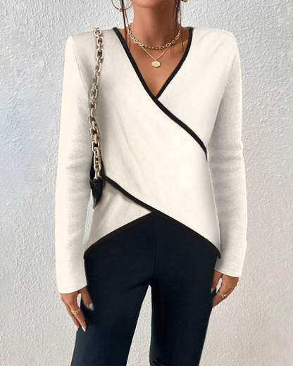 ABIGAIL - MODELE TRUI MET V-HALS