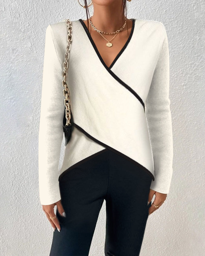 ABIGAIL - MODELE TRUI MET V-HALS
