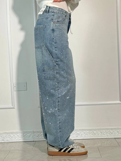 RUBY - JEANS MET DIAMANTEN