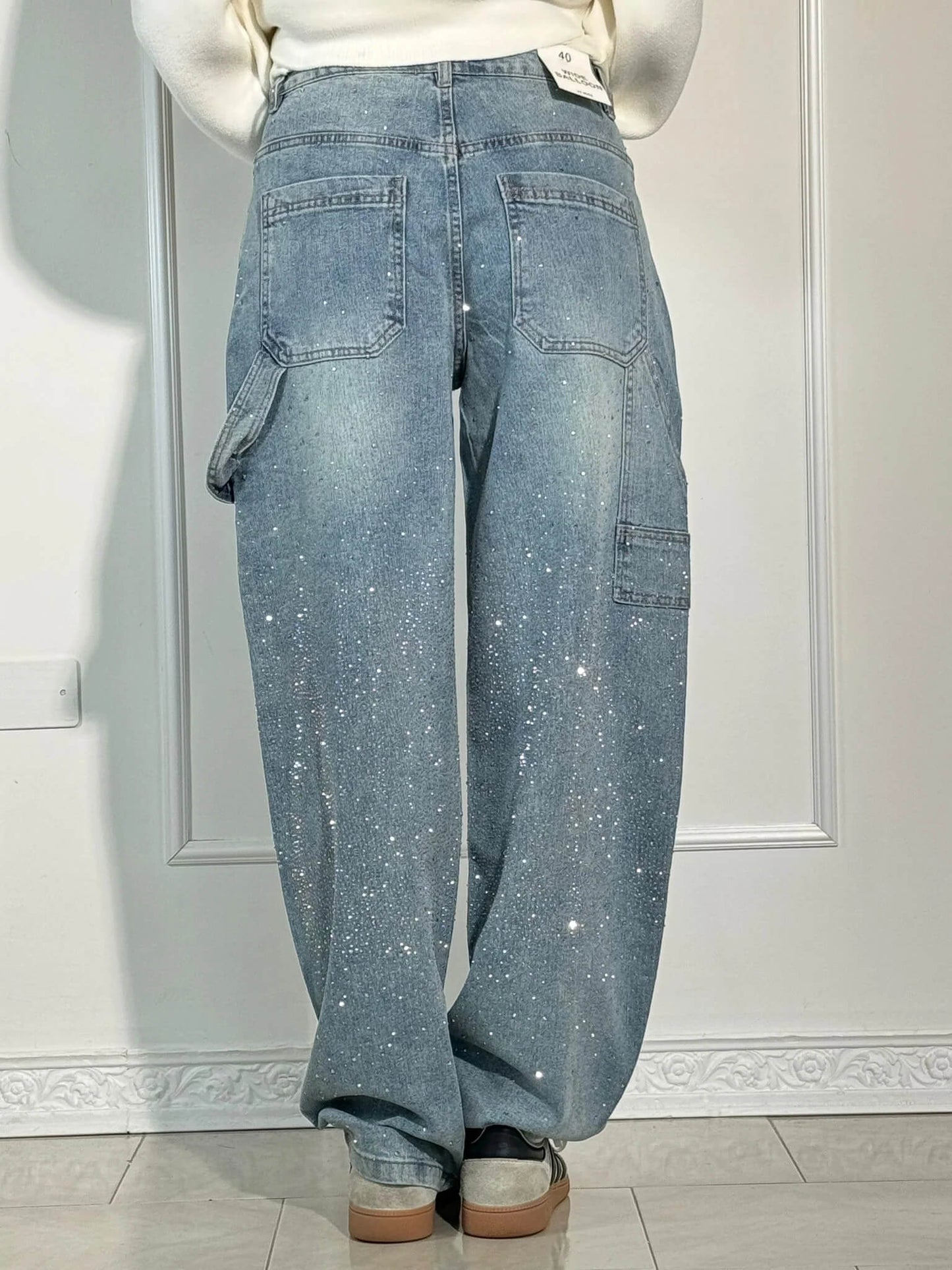 RUBY - JEANS MET DIAMANTEN