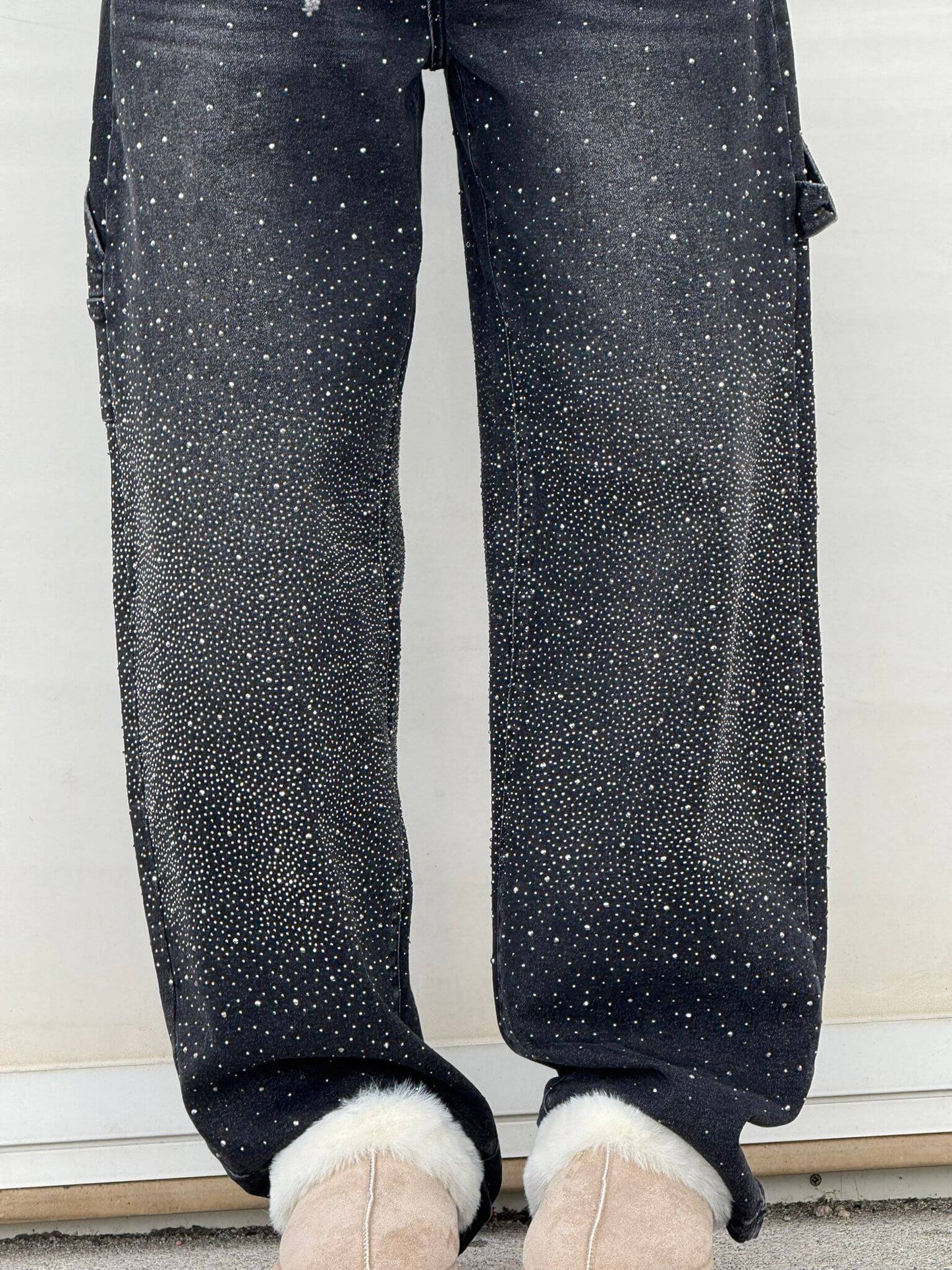 RUBY - JEANS MET DIAMANTEN