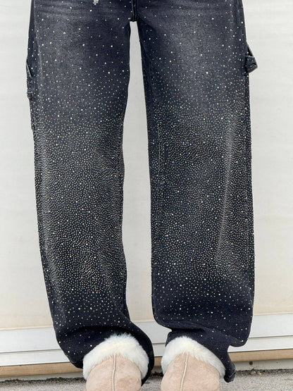 RUBY - JEANS MET DIAMANTEN