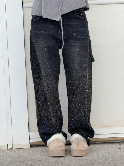 RUBY - JEANS MET DIAMANTEN