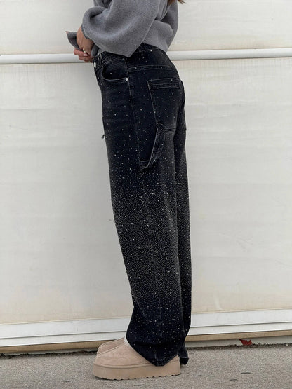 RUBY - JEANS MET DIAMANTEN