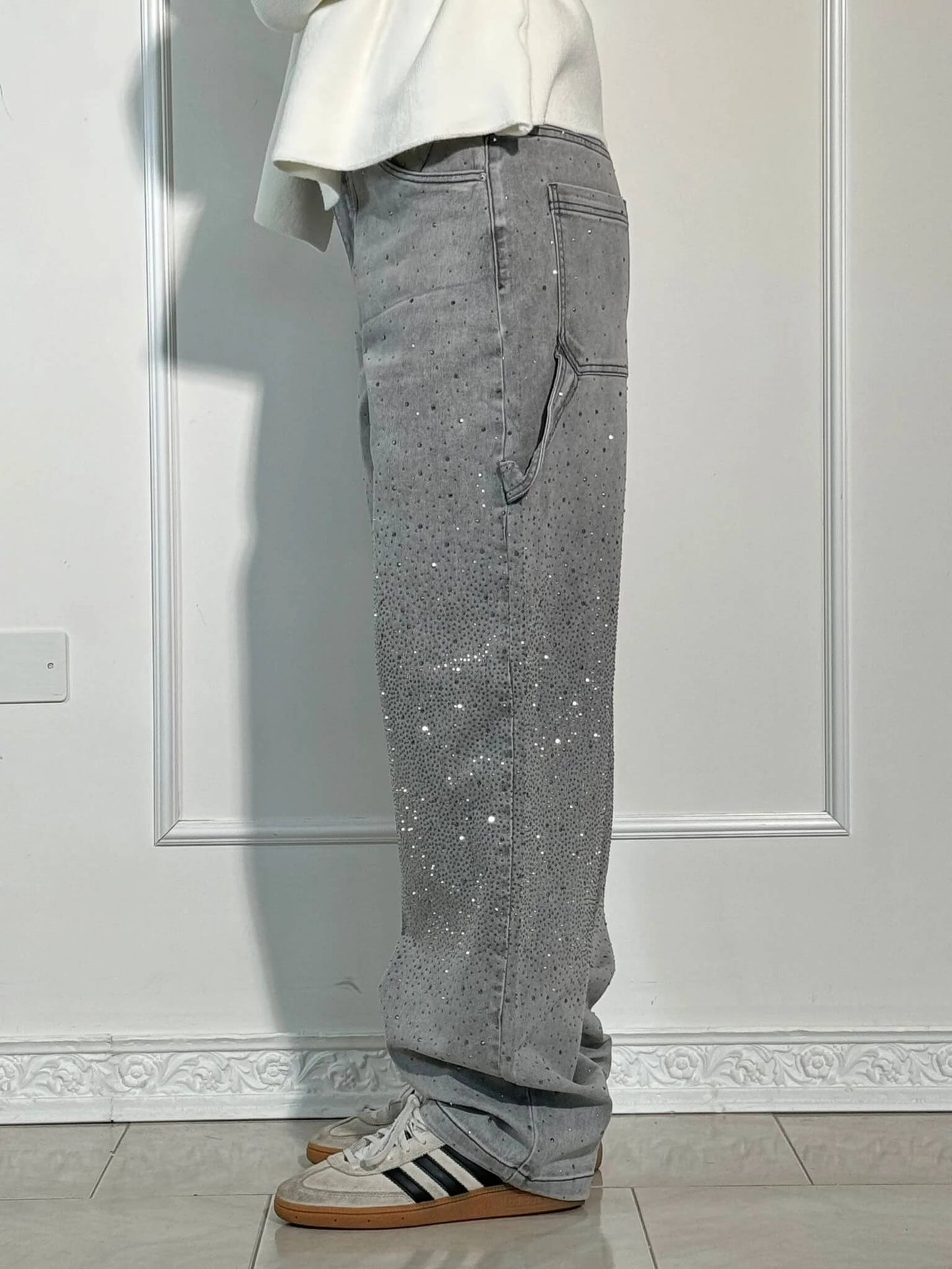 RUBY - JEANS MET DIAMANTEN