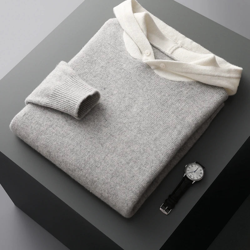 HARDY - TRUI MET CAPUCHON 100% KASJMIER