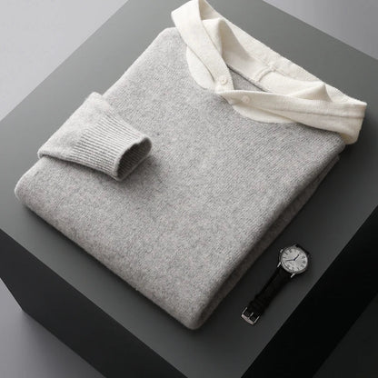HARDY - TRUI MET CAPUCHON 100% KASJMIER