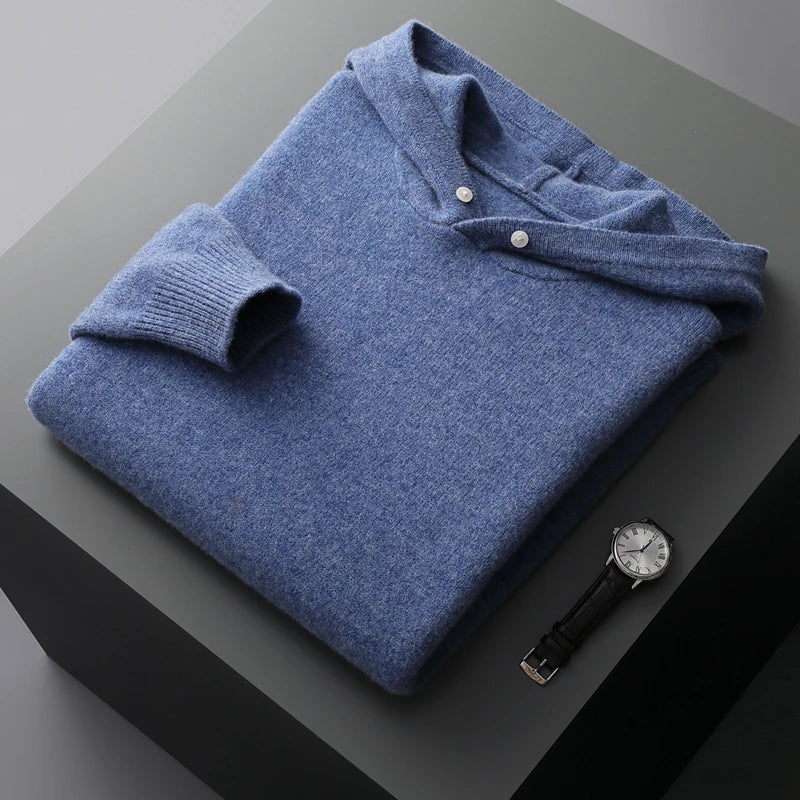 HARDY - TRUI MET CAPUCHON 100% KASJMIER