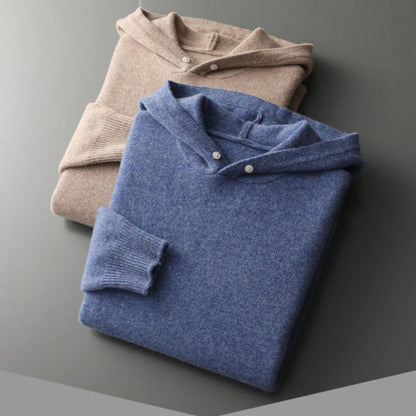 HARDY - TRUI MET CAPUCHON 100% KASJMIER