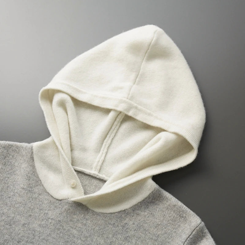 HARDY - TRUI MET CAPUCHON 100% KASJMIER