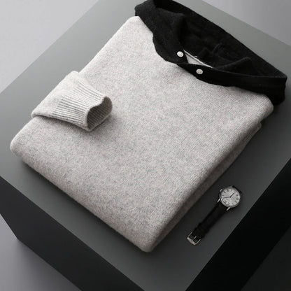 HARDY - TRUI MET CAPUCHON 100% KASJMIER