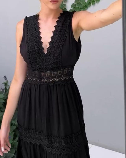 MILOU - ELEGANTE JURK VAN KANT