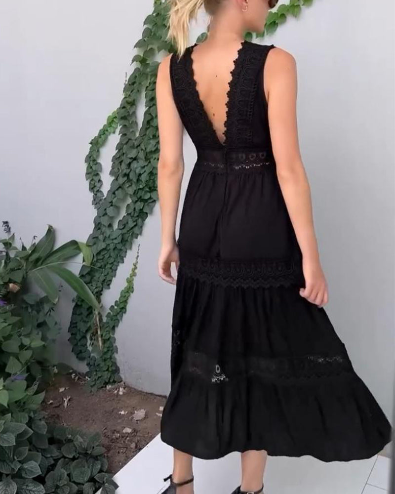 MILOU - ELEGANTE JURK VAN KANT