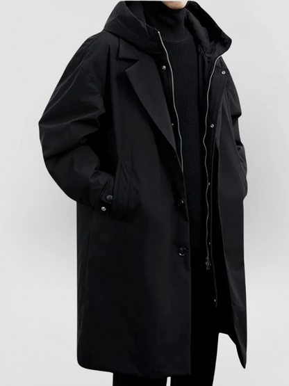 THOMAS - KLASSIEKE TRENCHCOAT MET CAPUCHON