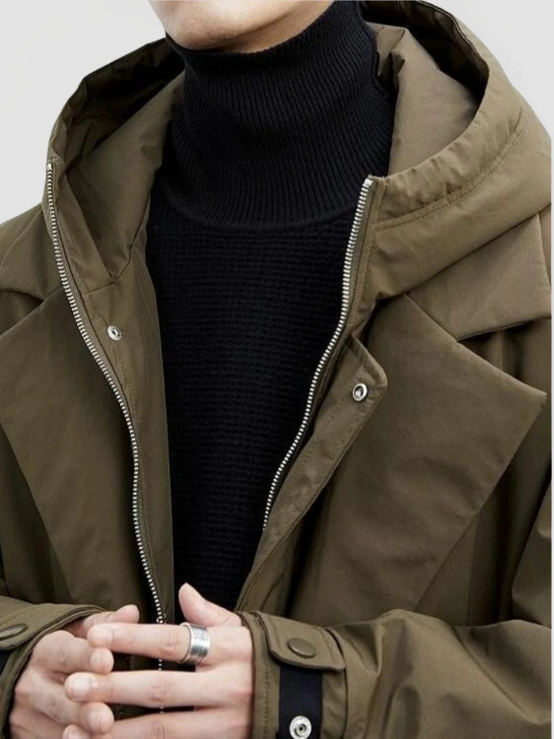THOMAS - KLASSIEKE TRENCHCOAT MET CAPUCHON