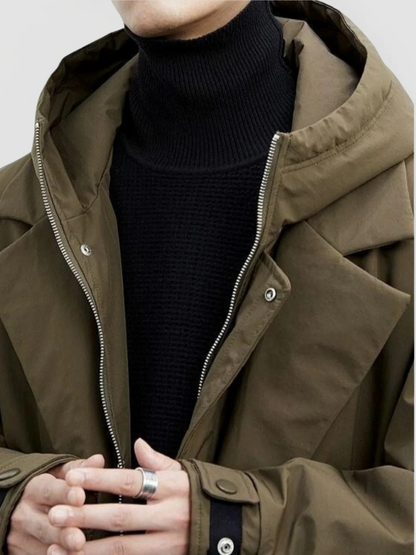 THOMAS - KLASSIEKE TRENCHCOAT MET CAPUCHON