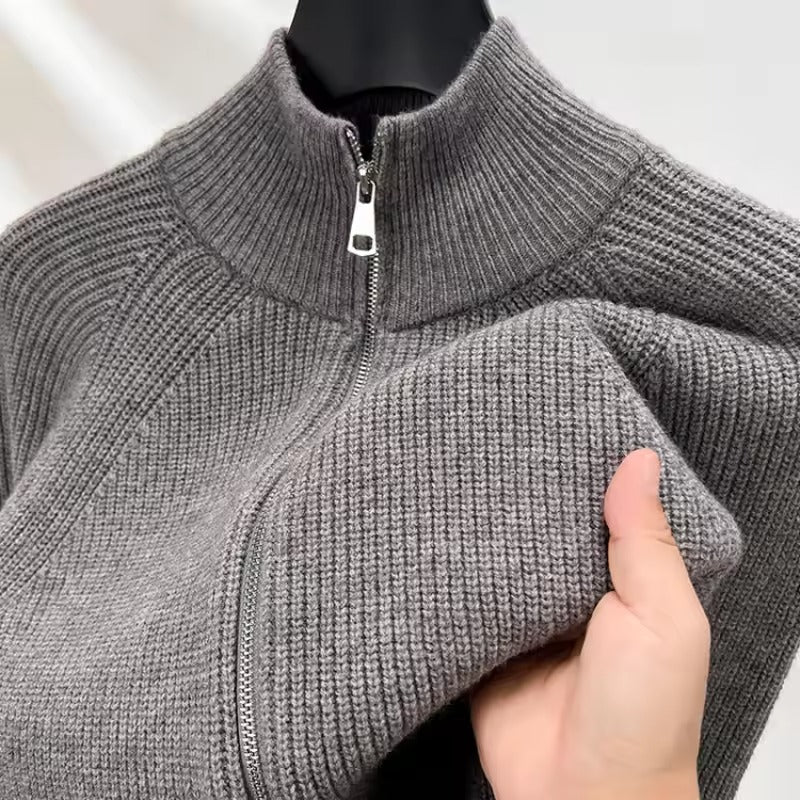 FREDERICK - GROF GEBREID VEST