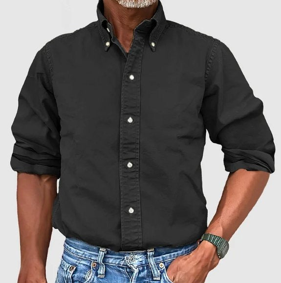 BENEDICT - CASUAL OVERHEMD MET LANGE MOUWEN