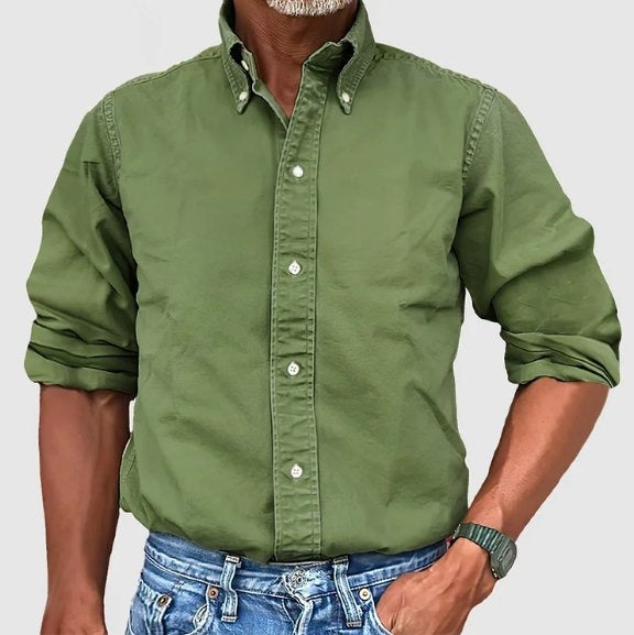 BENEDICT - CASUAL OVERHEMD MET LANGE MOUWEN