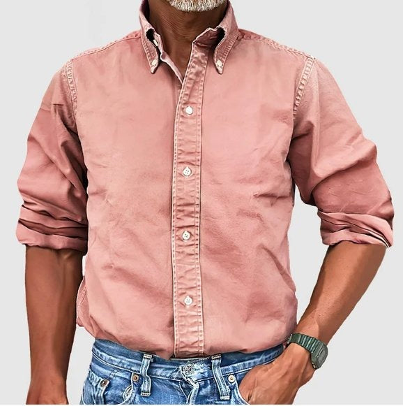 BENEDICT - CASUAL OVERHEMD MET LANGE MOUWEN