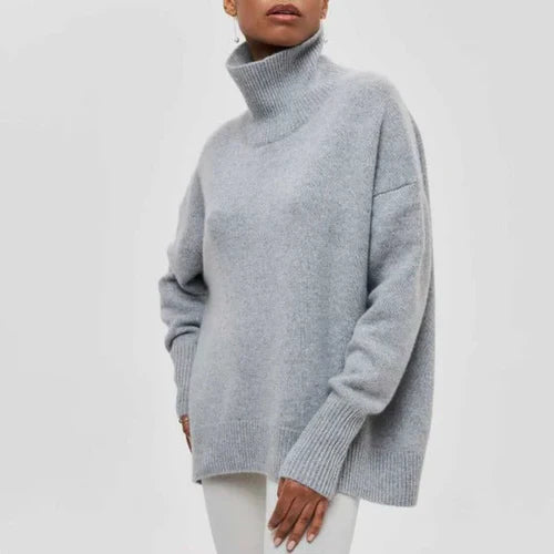 MONIKA - OVERSIZED TRUI MET HOOGE KRAG